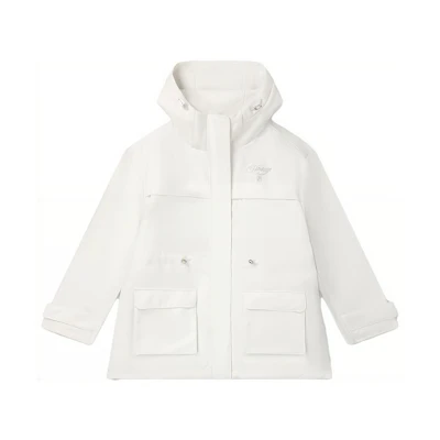 (Women) FILA The Met Monet Inspired Hooded Jacket Ceramic White. F11W348702F-IV