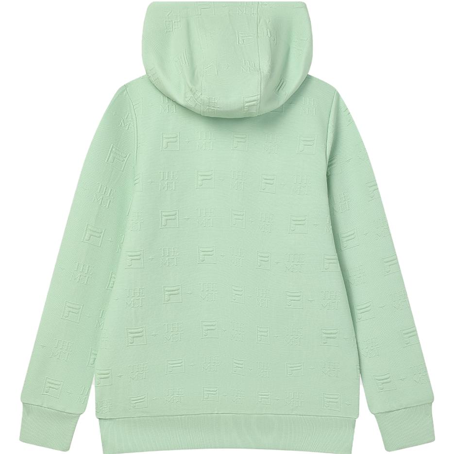 (Women) FILA The MET Monet Knit Hoodie Women’s Light Mint Green F11W348203F-LG 圖 3