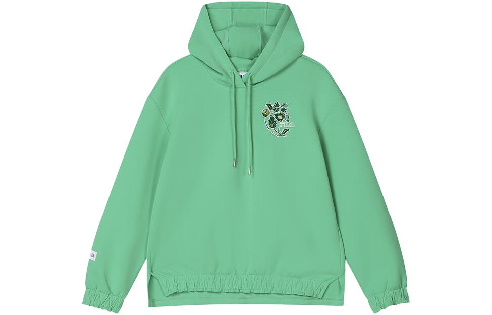 (Women) FILA V&A Heritage Graphic Hoodie Pullover Light Green F11W418203F-LG 圖 2
