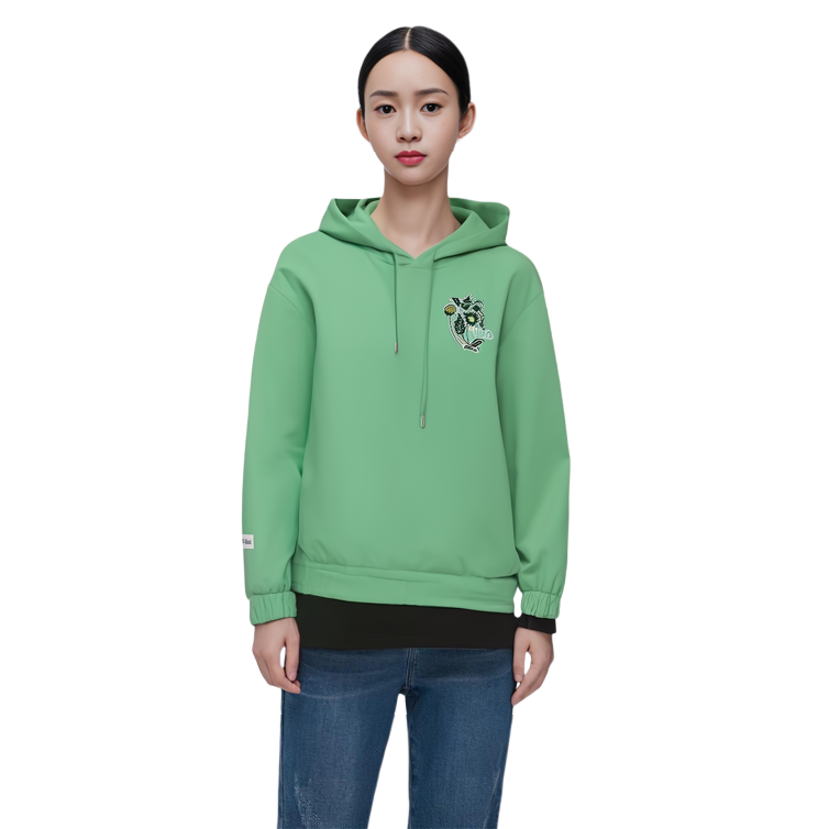 (Women) FILA V&A Heritage Graphic Hoodie Pullover Light Green F11W418203F-LG 圖 8