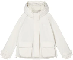 (Women) FILA x V&A Museum White Hoodie Jacket Collaboration. F11W418901F-WT (Women) FILA x V&A Museum White Hoodie Jacket Collaboration. F11W418901F-WT