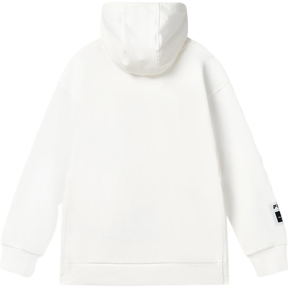 (Women) FILA Van Gogh Museum 2 0 Floral Print Hoodie in Cloud Mushroom White F11W318207FWT 圖 3