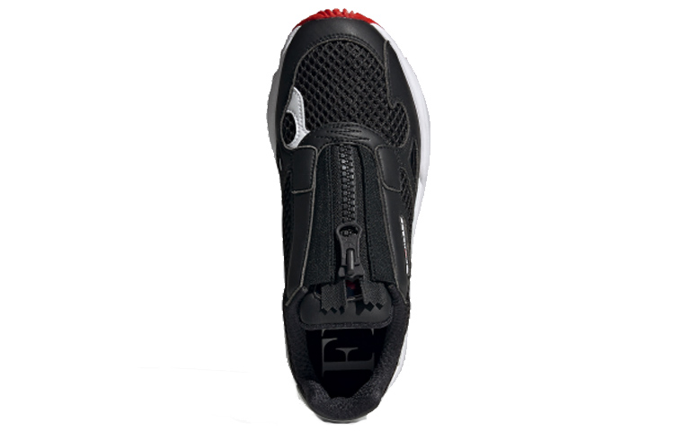 Shop (W) Fiorucci x adidas Falcon Zip 'Rojo' EF3644