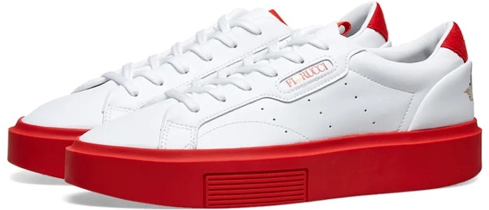 (W) Fiorucci x adidas Sleek Super 'Rojo' EE4719 Order (W) Fiorucci x adidas Sleek Super 'Rojo' EE4719