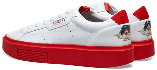 (W) Fiorucci x adidas Sleek Super 'Rojo' EE4719 Lookbook (W) Fiorucci x adidas Sleek Super 'Rojo' EE4719