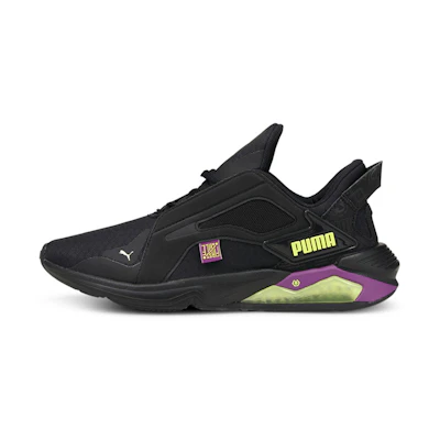 (W) Puma First Mile LQDCELL 'Black Yellow Purple'