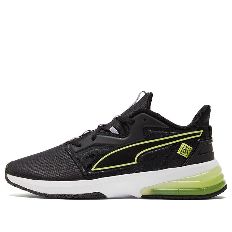 (Women) First Mile x Puma LVL-UP 'Black Soft Fluo Yellow'  194427-01