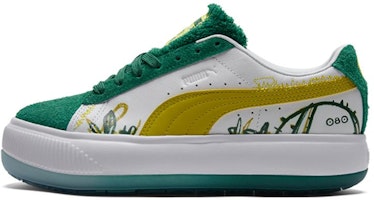 (Women) Puma x FLABJACKS Suede Mayu 'Fuzzy Cactus Park' 388595-01 (Women) Puma x FLABJACKS Suede Mayu 'Fuzzy Cactus Park' 388595-01