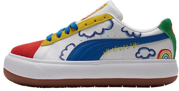 (W) 푸마 X 플랩잭스 스웨이드 마유 "해피 아일랜드" 388592-01 Buy (W) 푸마 X 플랩잭스 스웨이드 마유 "해피 아일랜드" 388592-01