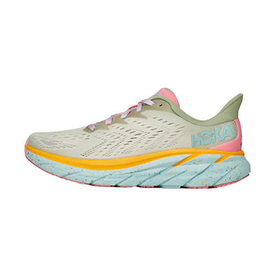 (W) Free People Movement HOKA Clifton 8 'Seaweed Green Tea'