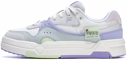 (Women) FILA FUSION Bank Skate Shoes 'White Purple' T12W322201FSN (Women) FILA FUSION Bank Skate Shoes 'White Purple' T12W322201FSN