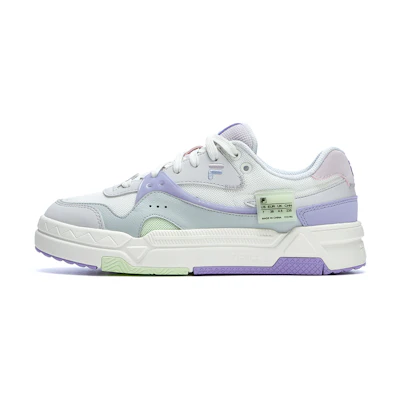 (W) FILA FUSION Bank Skate Shoes 'White Purple'