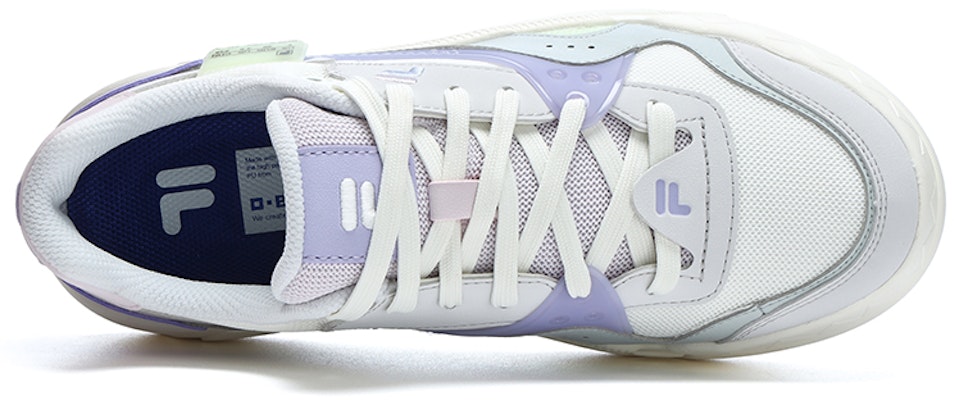 (W) 휠라 퓨전 뱅크 스케이트 슈즈 (화이트/퍼플) T12W322201FSN Lookbook (W) 휠라 퓨전 뱅크 스케이트 슈즈 (화이트/퍼플) T12W322201FSN