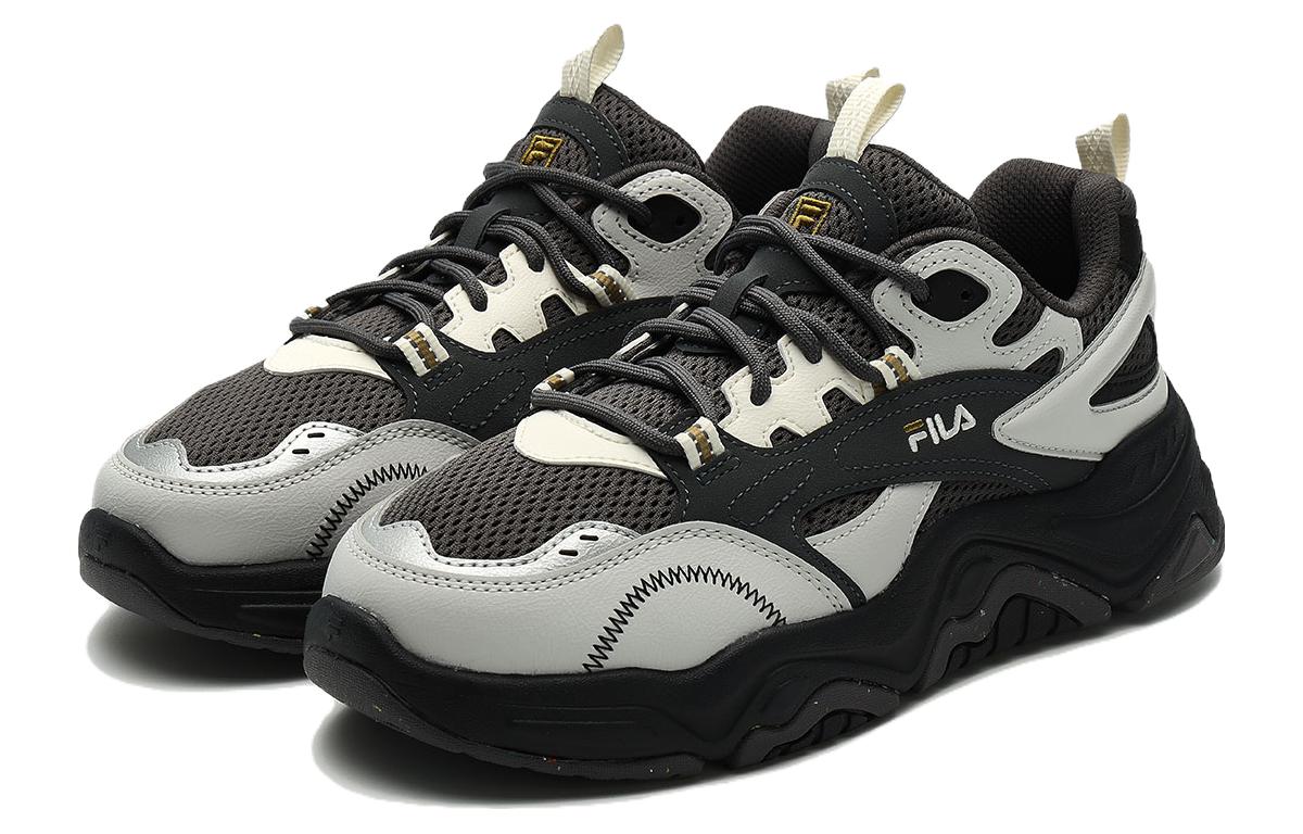 Order FILA FUSION斐乐潮牌 COLLINA 舒適 減震防滑耐磨 低筒 生活休閒鞋 女款 黑灰