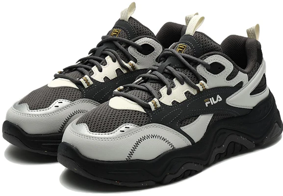 FILA FUSION斐乐潮牌 COLLINA 舒適 減震防滑耐磨 低筒 生活休閒鞋 女款 黑灰 Order FILA FUSION斐乐潮牌 COLLINA 舒適 減震防滑耐磨 低筒 生活休閒鞋 女款 黑灰