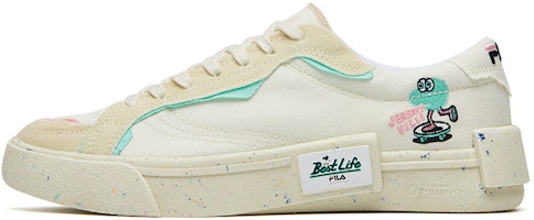(Women) FILA Fusion x Jeremyville 'Cream' T12W135104FVC (Women) FILA Fusion x Jeremyville 'Cream' T12W135104FVC