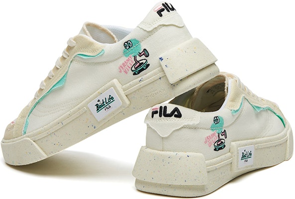 (W) 휠라 퓨전 x 제레미빌 '크림' (Fila Fusion x Jeremyville 'Cream') T12W135104FVC Shop (W) 휠라 퓨전 x 제레미빌 '크림' (Fila Fusion x Jeremyville 'Cream') T12W135104FVC