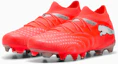 Order (W) Future 9 Match FG/AG Sepatu Bola Glowing Red-PUMA White-PUMA Black-PUMA Silver 108713-01