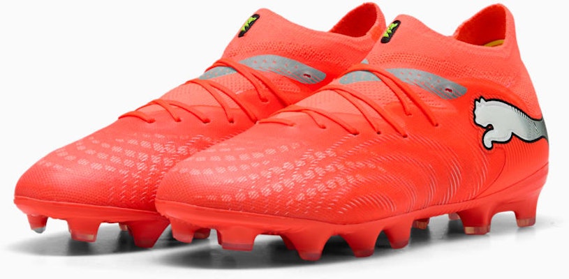 (W) Future 9 Pro FG/AG Sepatu Bola Junior Merah Glowing-Putih-Hitam-Perak PUMA 108720-01 Order (W) Future 9 Pro FG/AG Sepatu Bola Junior Merah Glowing-Putih-Hitam-Perak PUMA 108720-01
