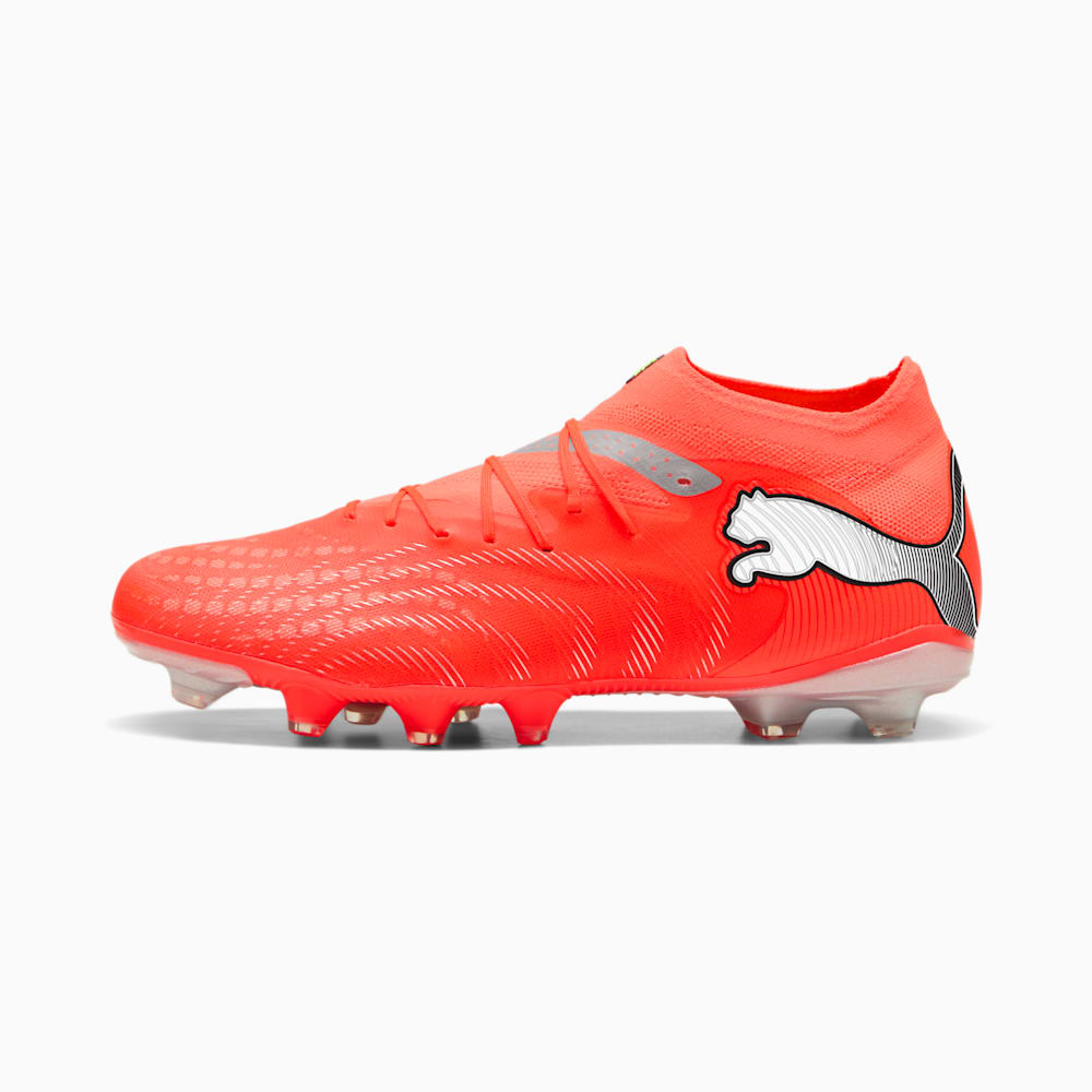 (Women) Future 9 Pro FG/AG Soccer Cleats Glowing Red-PUMA White-PUMA Black-PUMA Silver 108712-01