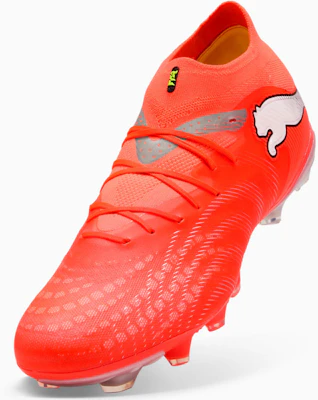 (W) Future 9 Pro FG/AG Sepatu Bola Glowing Red-PUMA White-PUMA Black-PUMA Silver 108712-01 Details for (W) Future 9 Pro FG/AG Sepatu Bola Glowing Red-PUMA White-PUMA Black-PUMA Silver 108712-01