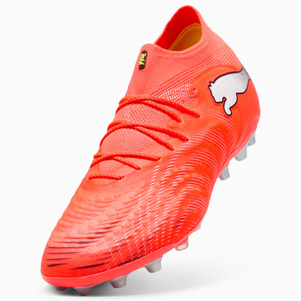 Details for (W) Botas de Fútbol Future 9 Ultimate MG Rojo Brillante-Blanco-Negro-Plata PUMA 108897-01