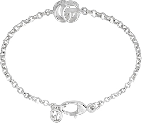 (Women) FW23 GUCCI GG Embellished 925 Silver Bracelet for Women - Silver 770756-J8400-8106 Buy (Women) FW23 GUCCI GG Embellished 925 Silver Bracelet for Women - Silver 770756-J8400-8106