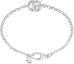 Order (Women) FW23 GUCCI GG Embellished 925 Silver Bracelet for Women - Silver 770756-J8400-8106