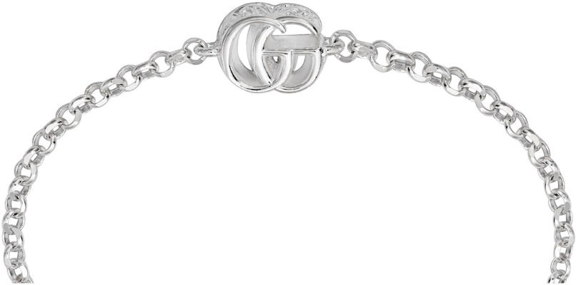 (Women) FW23 GUCCI GG Embellished 925 Silver Bracelet for Women - Silver 770756-J8400-8106 Shop (Women) FW23 GUCCI GG Embellished 925 Silver Bracelet for Women - Silver 770756-J8400-8106