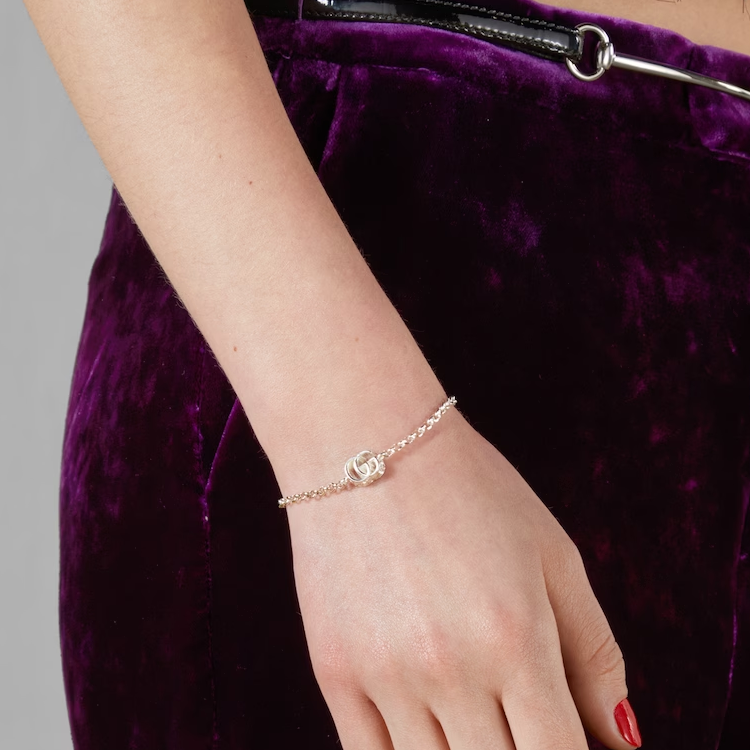 Details for (W) Pulsera para Mujer GUCCI GG Plateada 925 de Plata - Colección Otoño Invierno 2023. 770756-J8400-8106