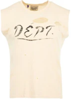 Gallery Dept. Sleeveless Mesh Tank Top Light Brown SCT10050-ARWH Gallery Dept. Sleeveless Mesh Tank Top Light Brown SCT10050-ARWH