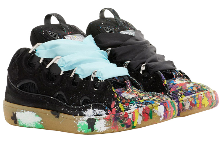 Order SNEAKERS CURB GALLERY DEPT. x Lanvin浪凡 GALLERY DEPARTMENT II X LANVIN Curb 系带低帮 時尚板鞋 女款 黑色