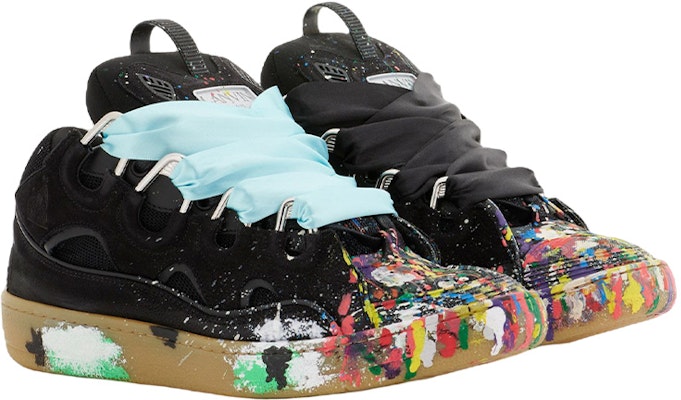 (Women) Gallery Dept. x Lanvin Curb Light Sneakers 'Paint Drip - Black' FW-SKDK02-DRGD-P2210S1 Order (Women) Gallery Dept. x Lanvin Curb Light Sneakers 'Paint Drip - Black' FW-SKDK02-DRGD-P2210S1