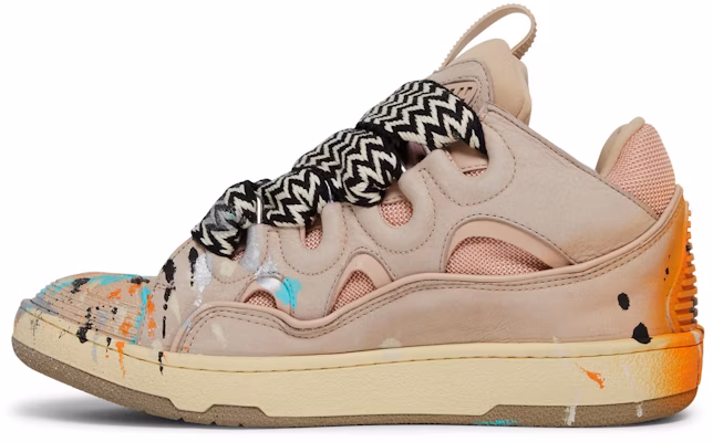 (Women) Gallery Dept. x Lanvin Curb Light Sneakers 'Paint Drip - Pale Pink' FW-SKDK02-DRGD-P22B5S0 Lookbook (Women) Gallery Dept. x Lanvin Curb Light Sneakers 'Paint Drip - Pale Pink' FW-SKDK02-DRGD-P22B5S0