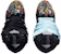 (W) Gallery Dept. x Lanvin Curb Light Sneakers 'Cat Hitam - Paint Drip' FW-SKDK02-DRGD-P2210S1