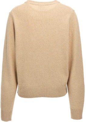 (W) 가니 베이지 그래픽 니트 크루넥 긴팔 풀오버 스웨터. K2320883 Lookbook (W) 가니 베이지 그래픽 니트 크루넥 긴팔 풀오버 스웨터. K2320883