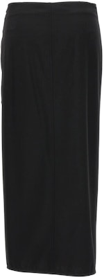 (W) GANNI 黑色中腰修身中長休閒洋裝 F8676-099 Lookbook (W) GANNI 黑色中腰修身中長休閒洋裝 F8676-099