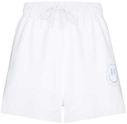(W) 가니 로고 스마일리 드로스트링 숏츠 화이트. T2795-694 Buy (W) 가니 로고 스마일리 드로스트링 숏츠 화이트. T2795-694