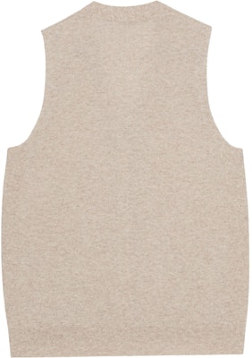 (W) GANNI 無袖V領卡其色扣式背心。 K2063-873 Lookbook (W) GANNI 無袖V領卡其色扣式背心。 K2063-873