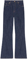 (Women) GANNI Slim Flare Long Jeans Deep Blue Denim Pants. J1437077 (Women) GANNI Slim Flare Long Jeans Deep Blue Denim Pants. J1437077