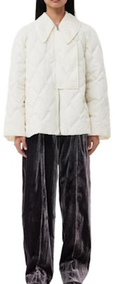 (W) 가니 솔리드 컬러 화이트 긴팔 자켓 F8641135 Lookbook (W) 가니 솔리드 컬러 화이트 긴팔 자켓 F8641135