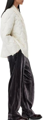 (W) 가니 솔리드 컬러 화이트 긴팔 자켓 F8641135 Purchase (W) 가니 솔리드 컬러 화이트 긴팔 자켓 F8641135