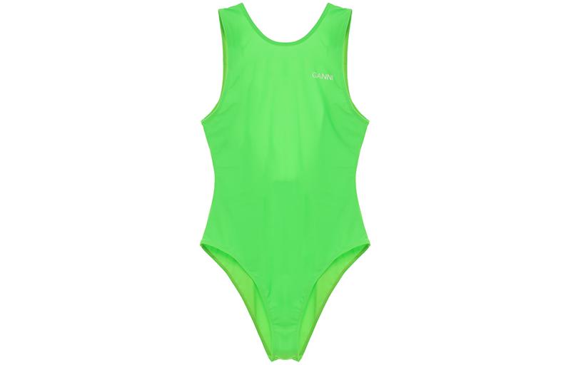 (Women) GANNI Comfortable One-Piece Swimsuit A4402-853