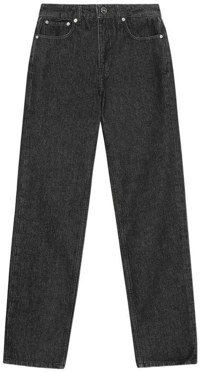 women-ganni-fw-21-high-waisted-slim-fit-straight-black-jeans-f6369026