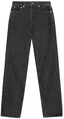 (W) 가니 FW21 하이웨이스트 슬림핏 스트레이트 블랙 진. F6369026 Buy (W) 가니 FW21 하이웨이스트 슬림핏 스트레이트 블랙 진. F6369026