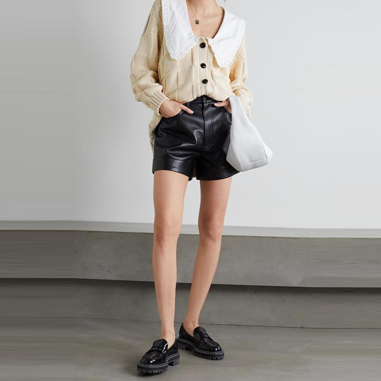 Lookbook (W) 가니 FW21 러플 트림 가디건 베이지 - 완벽한 선물 아이디어. K1577-196