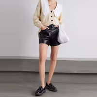 Lookbook (W) GANNI FW21 花邊裝飾羊毛針織開衫 米色 - 完美禮物選擇。 K1577-196
