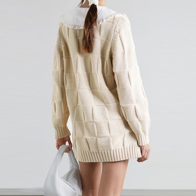 (W) 가니 FW21 러플 트림 가디건 베이지 - 완벽한 선물 아이디어. K1577-196 Shop (W) 가니 FW21 러플 트림 가디건 베이지 - 완벽한 선물 아이디어. K1577-196