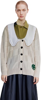 (W) 가니 FW21 러플 트림 가디건 베이지 - 완벽한 선물 아이디어. K1577-196 Details for (W) 가니 FW21 러플 트림 가디건 베이지 - 완벽한 선물 아이디어. K1577-196