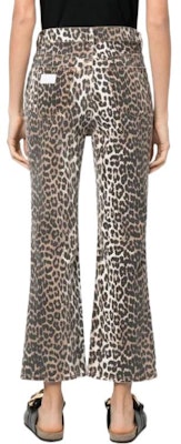 (W) 가니 FW22 브라운 레오파드 프린트 하이웨이스트 플레어 진 J1059943AW22 Shop (W) 가니 FW22 브라운 레오파드 프린트 하이웨이스트 플레어 진 J1059943AW22